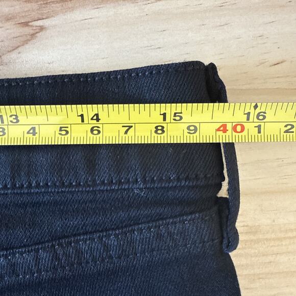 Rag & Bone Skinny Jeans Womens size 28 Coal Black 30 Inseam Stretch Denim Pants - Picture 9 of 10